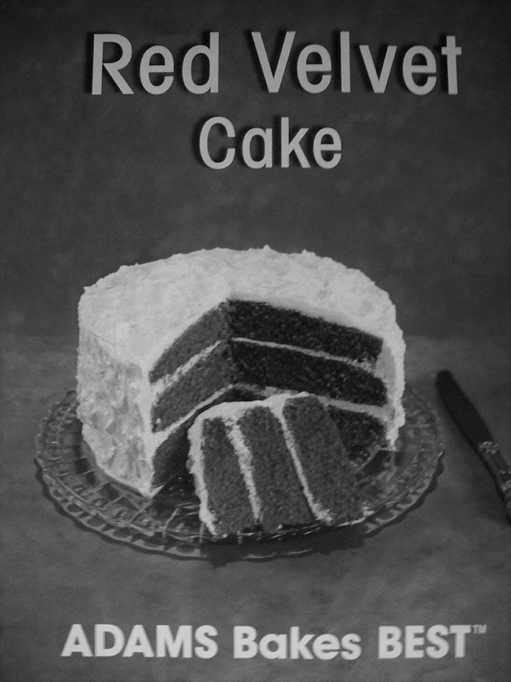 Red Velvet cake poster